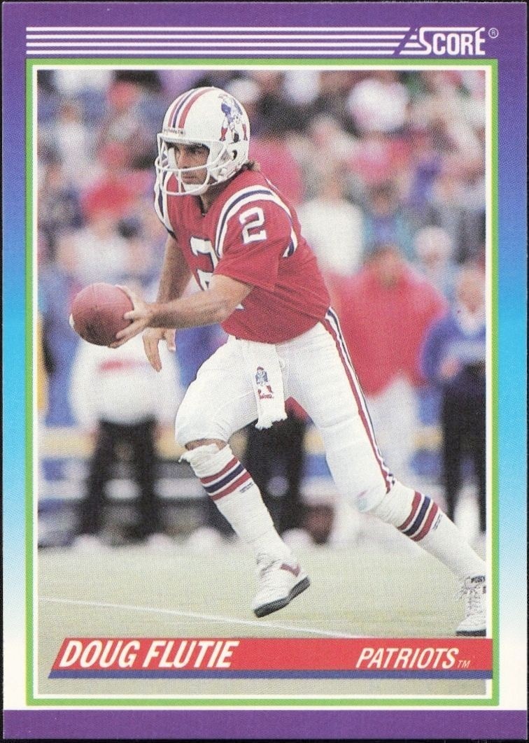1990 Score Doug Flutie #535 trading card