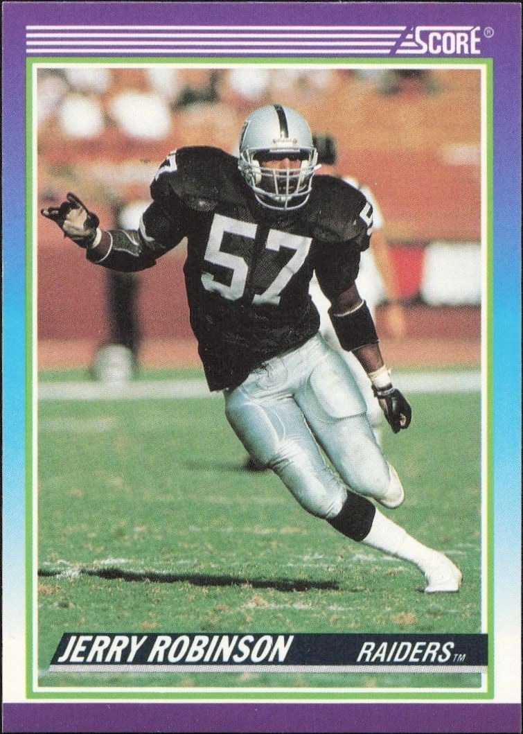 1990 Score Jerry Robinson #549 trading card