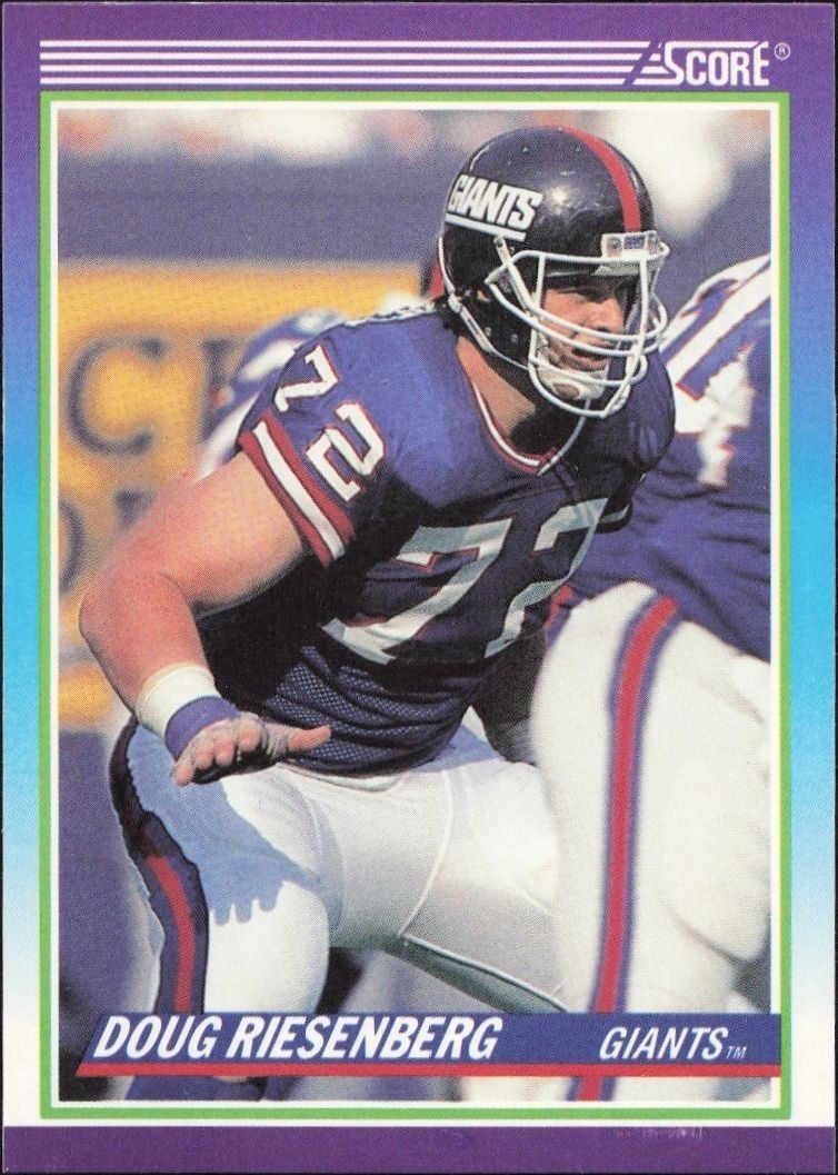 1990 Score Doug Riesenberg #542 trading card