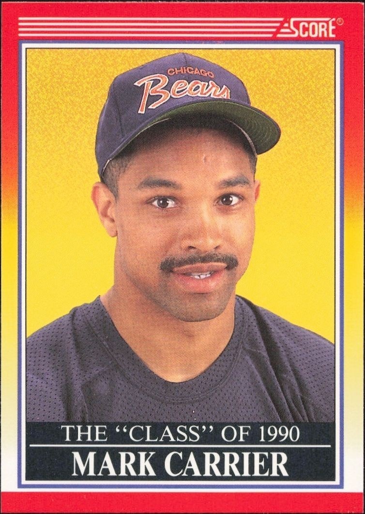1990 Score Mark Carrier #614 trading card