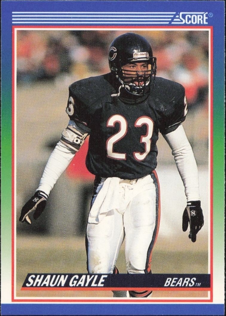 1990 Score Shaun Gayle #431 trading card