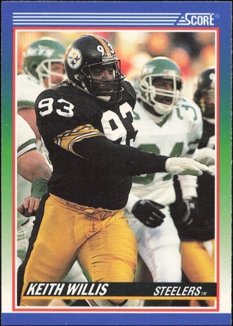 1990 Score Keith Willis #420 trading card