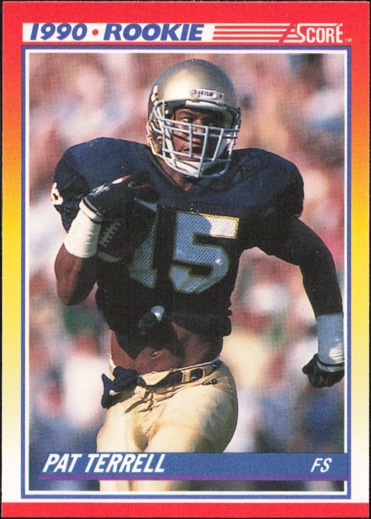 1990 Score Pat Terrell #301 trading card