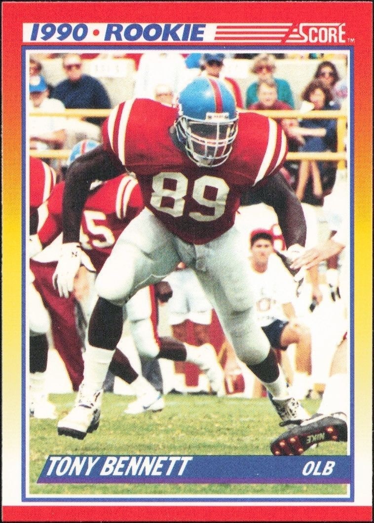 1990 Score Tony Bennett #304 trading card