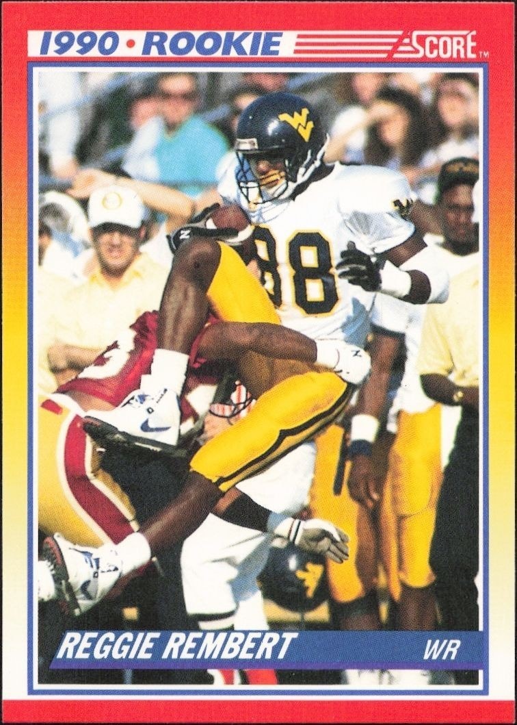 1990 Score Reggie Rembert #297 trading card