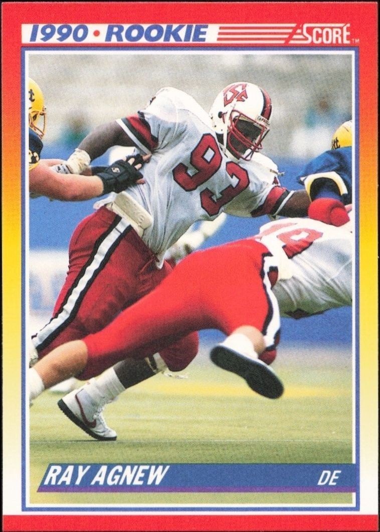 1990 Score Ray Agnew #293 trading card
