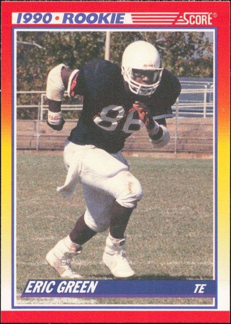 1990 Score Eric Green #629 trading card