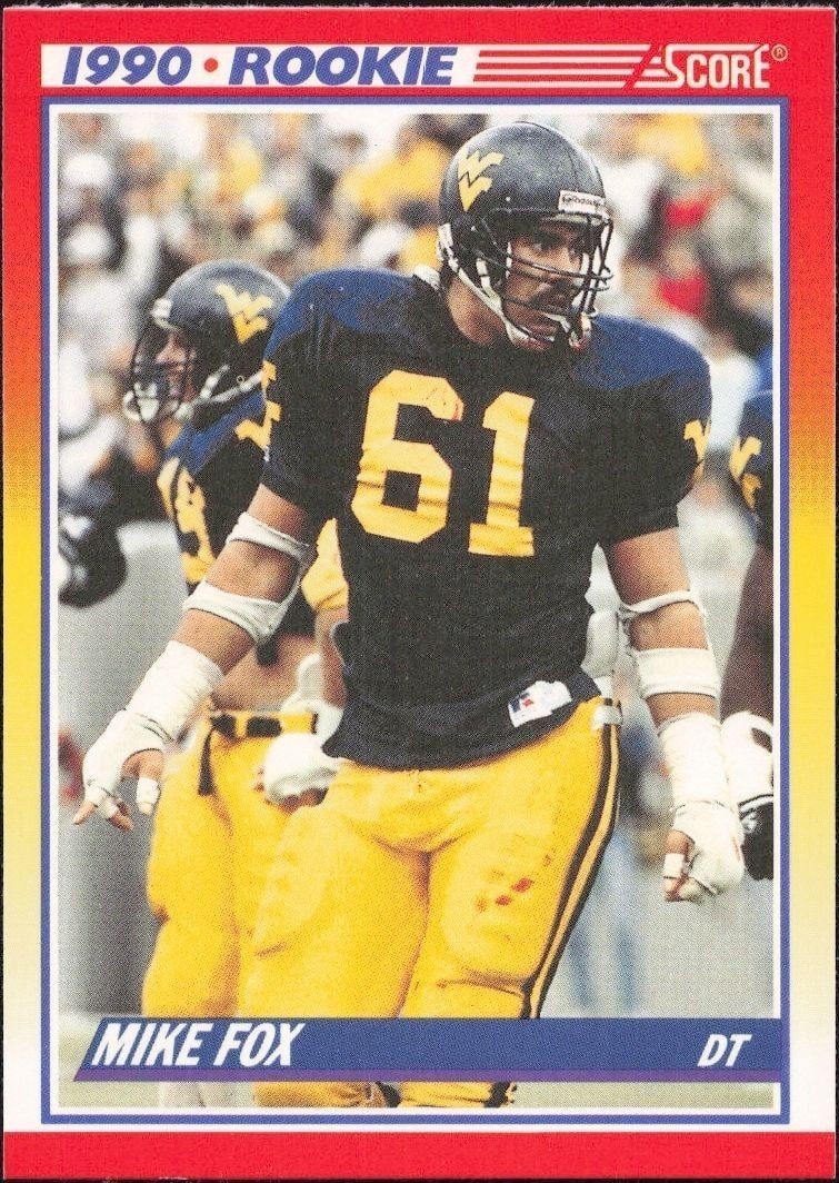 1990 Score Mike Fox #644 trading card