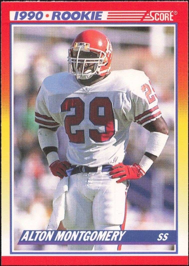 1990 Score Alton Montgomery #649 trading card