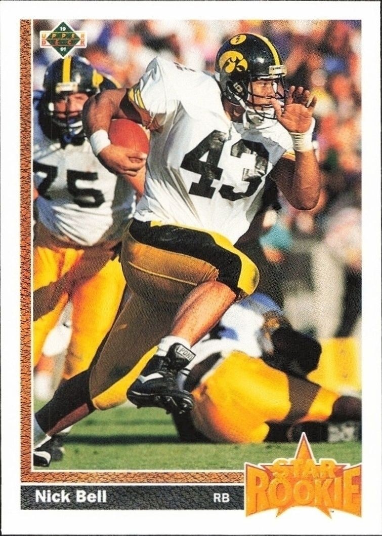 1991 Upper-Deck Nick Bell #29 trading card