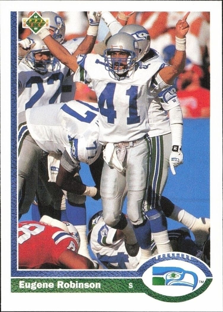 1991 Upper-Deck Eugene Robinson #120 trading card