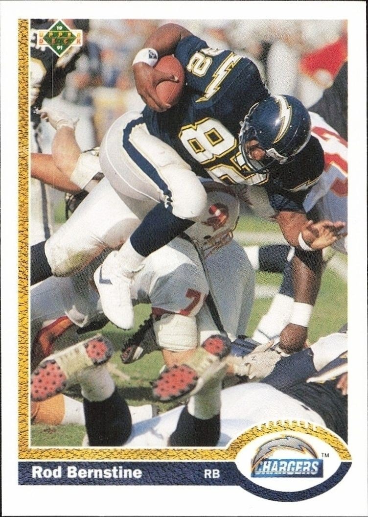 1991 Upper-Deck Rod Bernstine #118 trading card