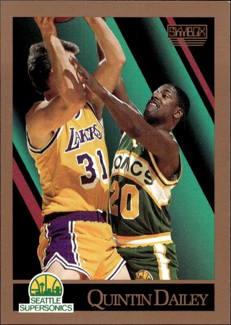 1990-91 Skybox Quintin Dailey #265 trading card