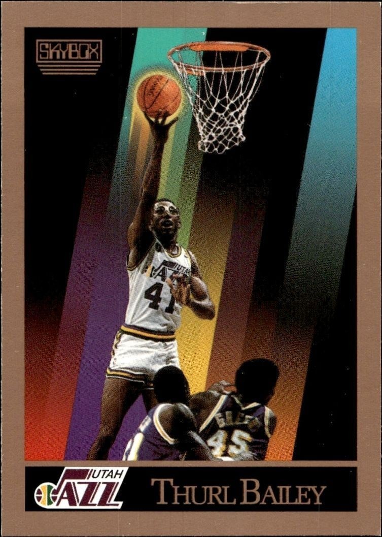 1990-91 Skybox Thurl Bailey #274 trading card