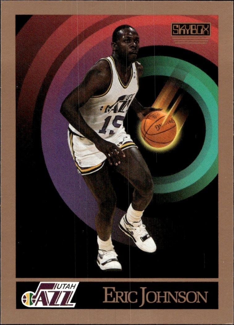 1990-91 Skybox Eric Johnson #280 trading card