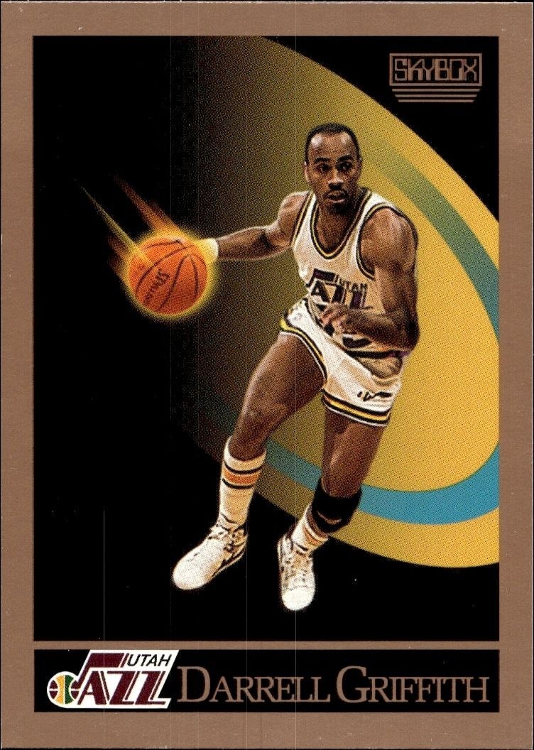 1990-91 Skybox Darrell Griffith #278 trading card