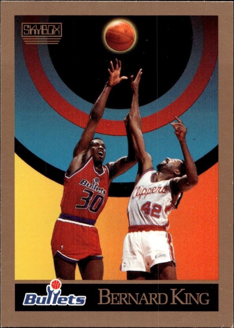 1990-91 Skybox Bernard King #291 trading card