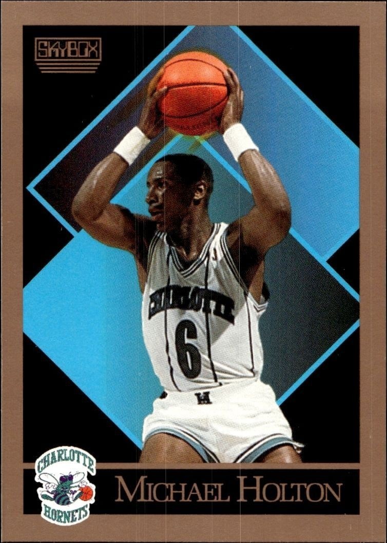 1990-91 Skybox Michael Holton #30 trading card