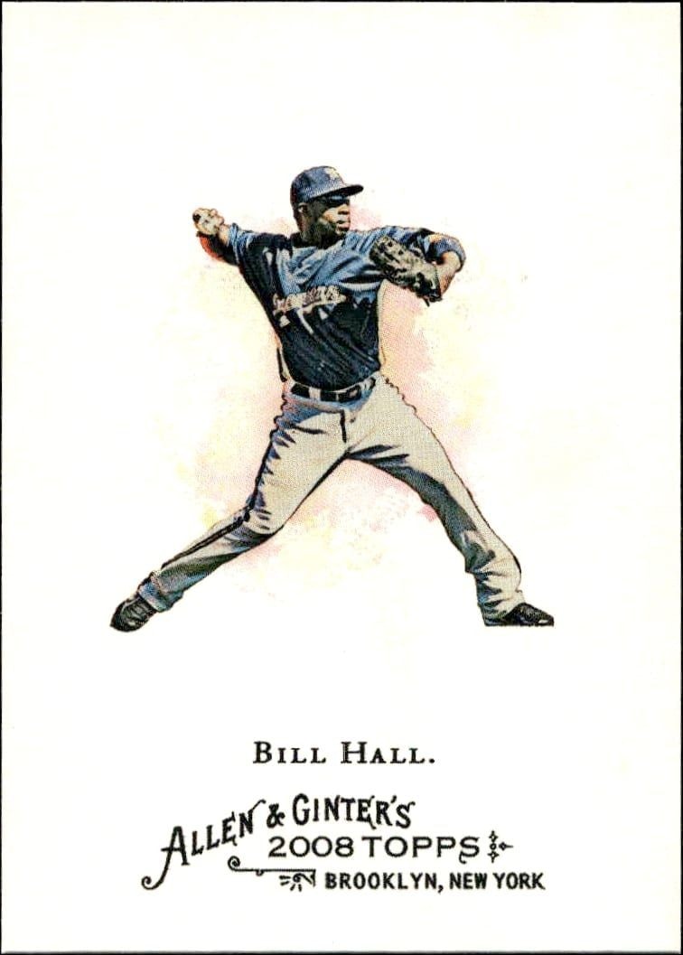 2008 Topps Allen & Ginter Bill Hall #34 trading card