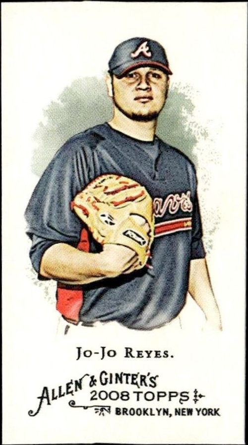 2008 Topps Allen & Ginter Jo-Jo Reyes #334 baseball trading card front