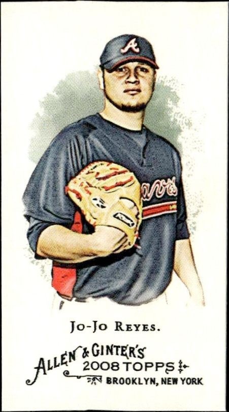 2008 Topps Allen & Ginter Jo-Jo Reyes #334 trading card