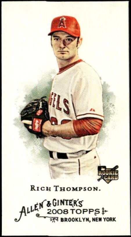2008 Topps Allen & Ginter Rich Thompson #291 trading card