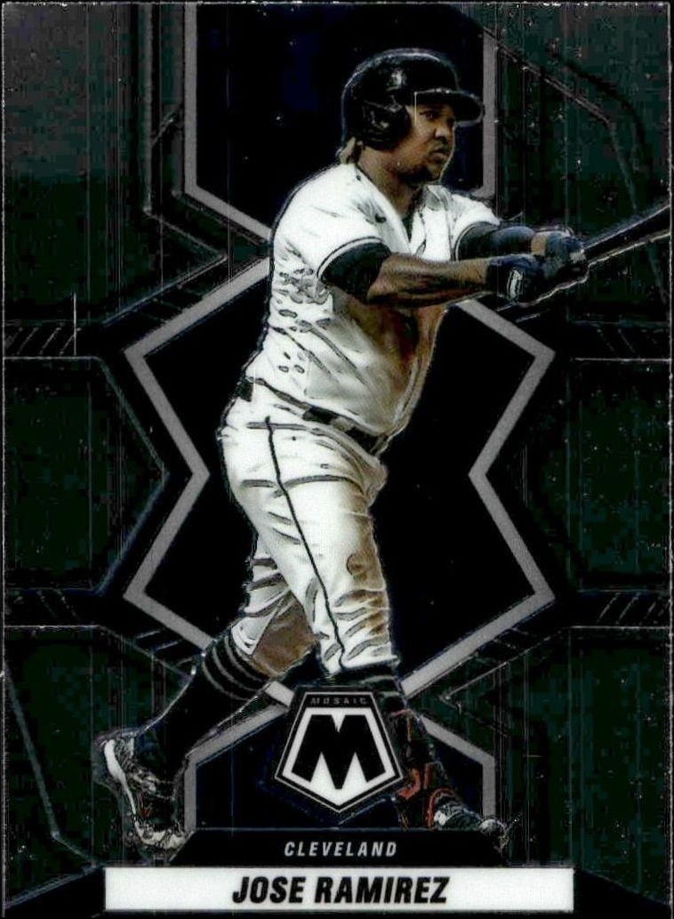 2022 Panini Mosaic Jose Ramirez #142 trading card