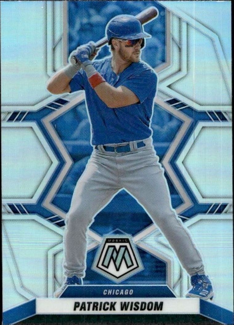 2022 Panini Mosaic Patrick Wisdom #4 trading card