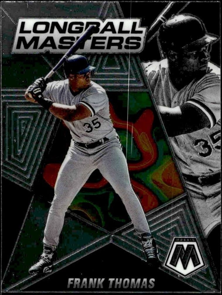 2022 Panini Mosaic Frank Thomas #LM-10 trading card