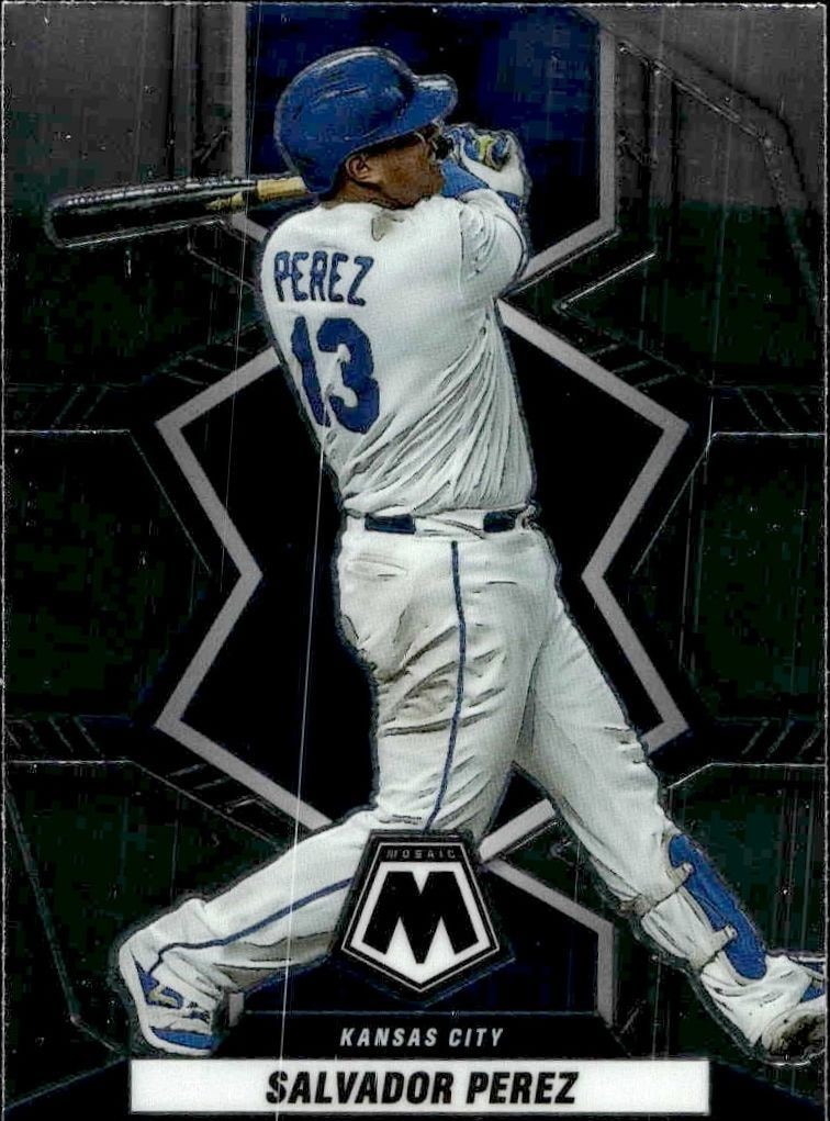 2022 Panini Mosaic Salvador Perez #185 trading card