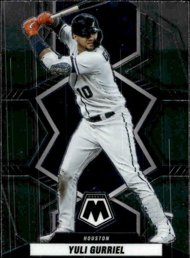 2022 Panini Mosaic Yuli Gurriel #115 trading card