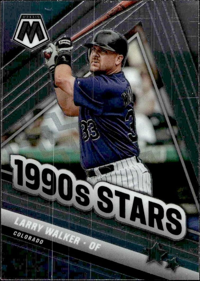 2022 Panini Mosaic Larry Walker #294 trading card