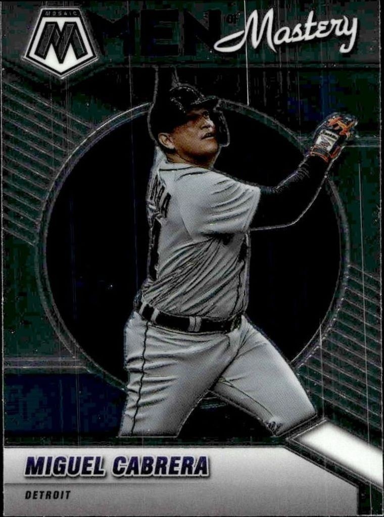 2022 Panini Mosaic Miguel Cabrera #MM-11 trading card