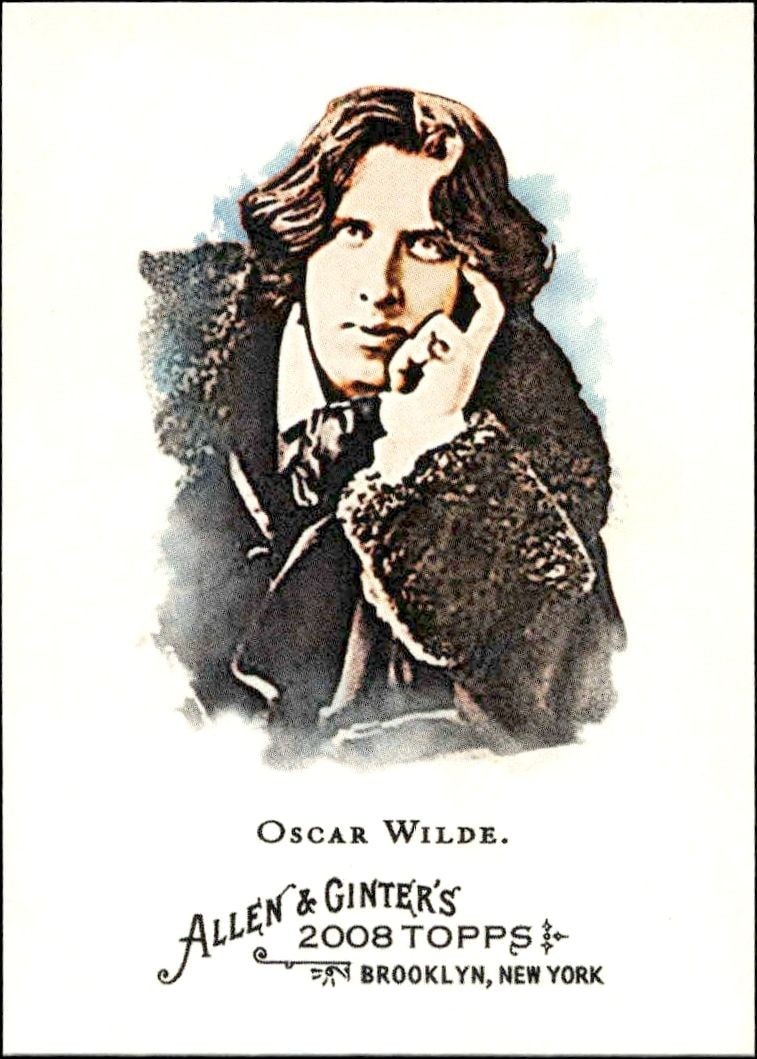 2008 Topps Allen & Ginter Oscar Wilde #276 trading card
