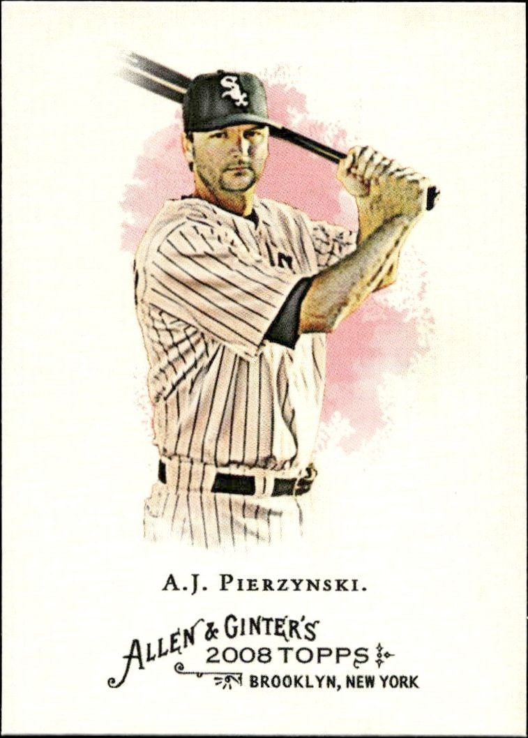 2008 Topps Allen & Ginter A.J. Pierzynski #327 trading card