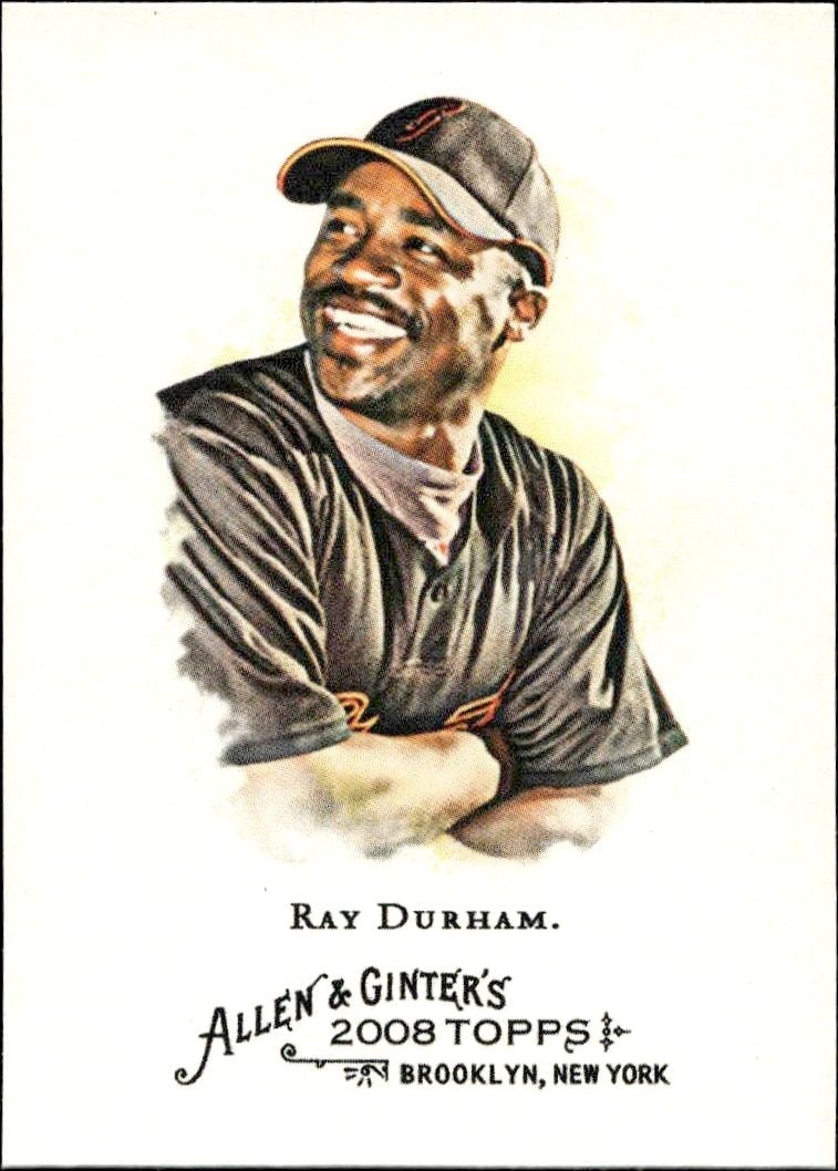 2008 Topps Allen & Ginter Ray Durham #102 trading card