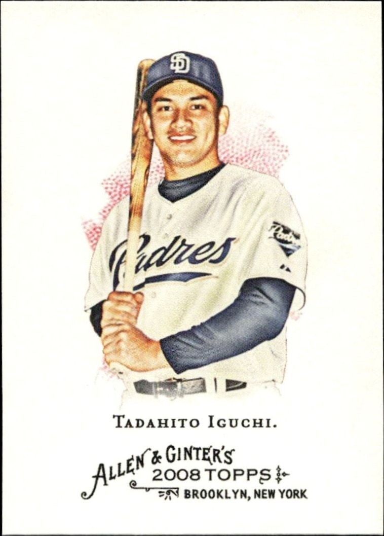 2008 Topps Allen & Ginter Tadahito Iguchi #73 trading card