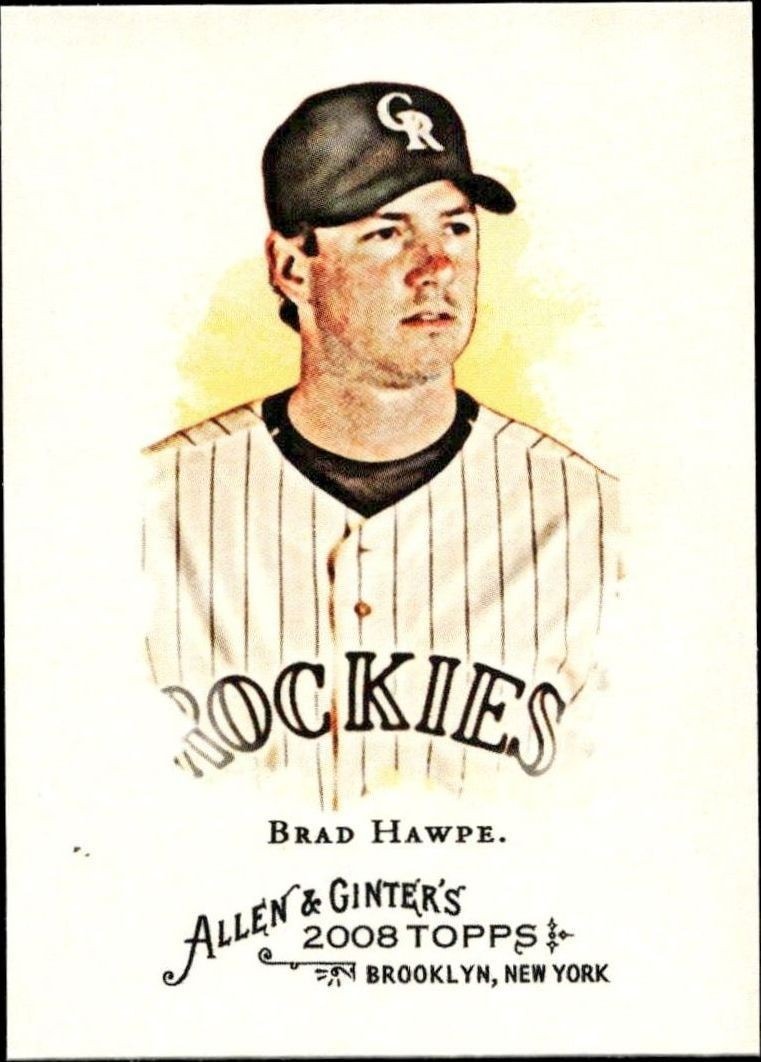 2008 Topps Allen & Ginter Brad Hawpe #27 trading card