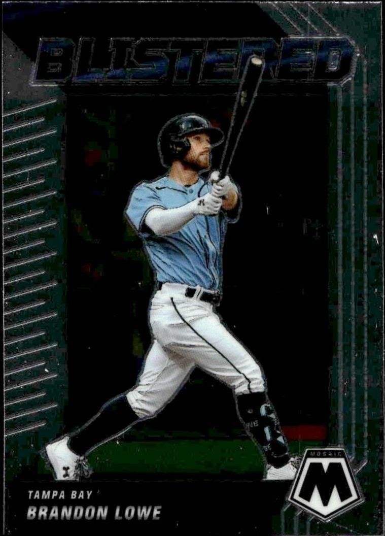 2022 Panini Mosaic Brandon Lowe #BL-8 trading card