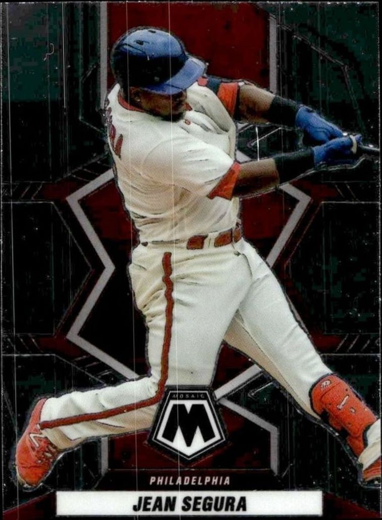 2022 Panini Mosaic Jean Segura #109 trading card