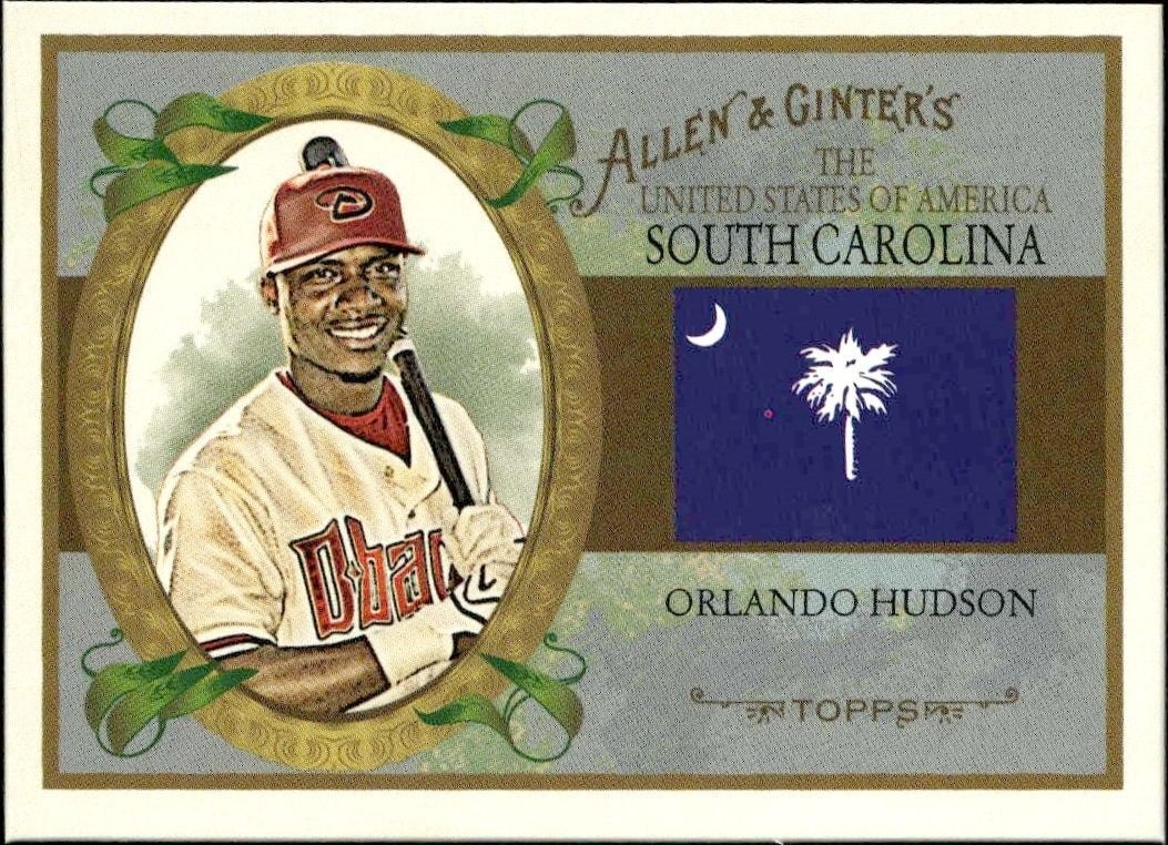 2008 Topps Allen & Ginter Orlando Hudson #US40 trading card