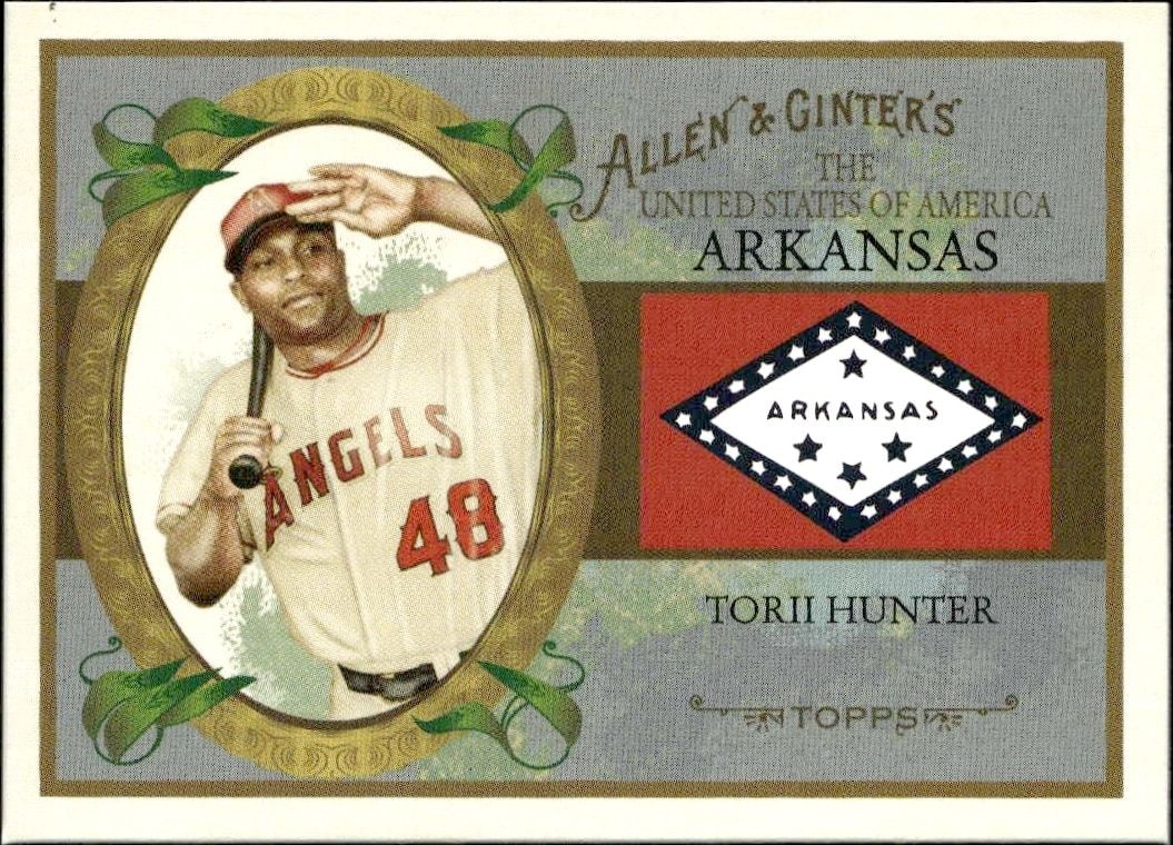 2008 Topps Allen & Ginter Torii Hunter #US4 trading card