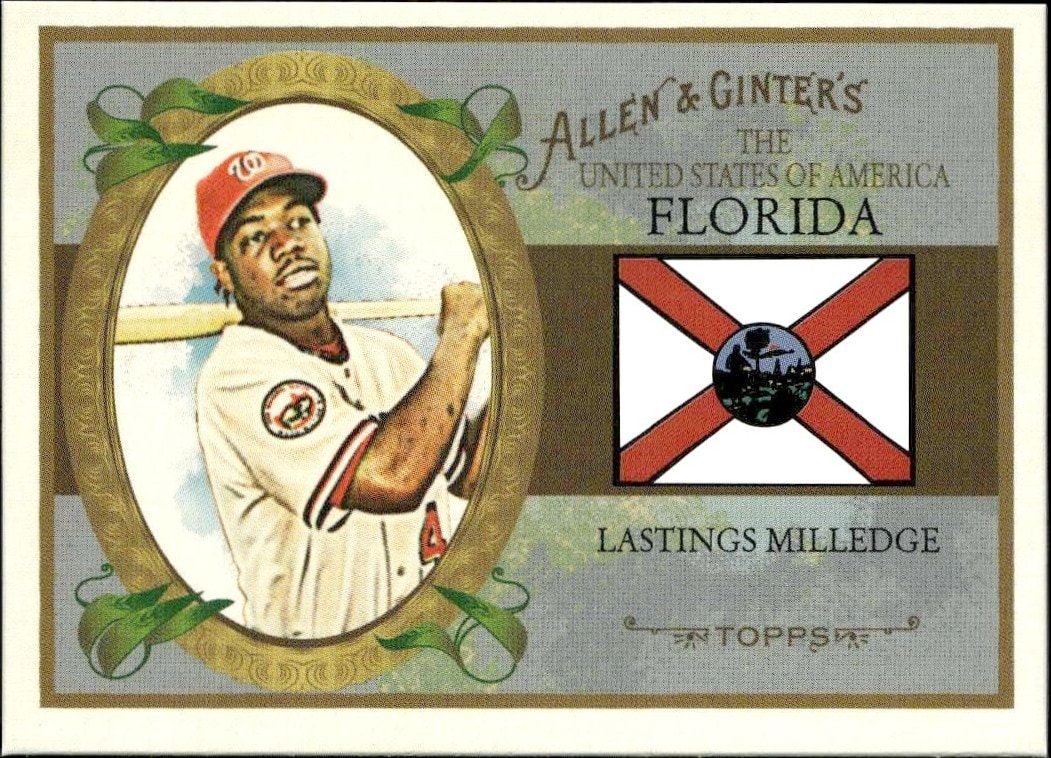 2008 Topps Allen & Ginter Lastings Milledge #US9 trading card