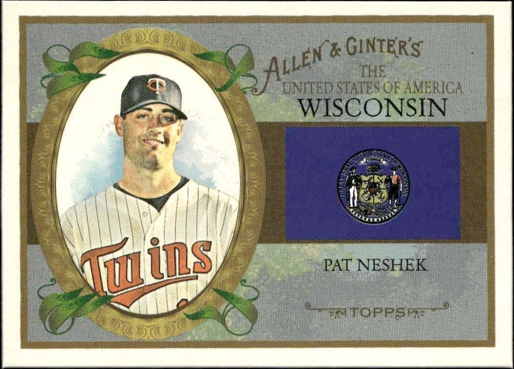 2008 Topps Allen & Ginter Pat Neshek #US49 trading card