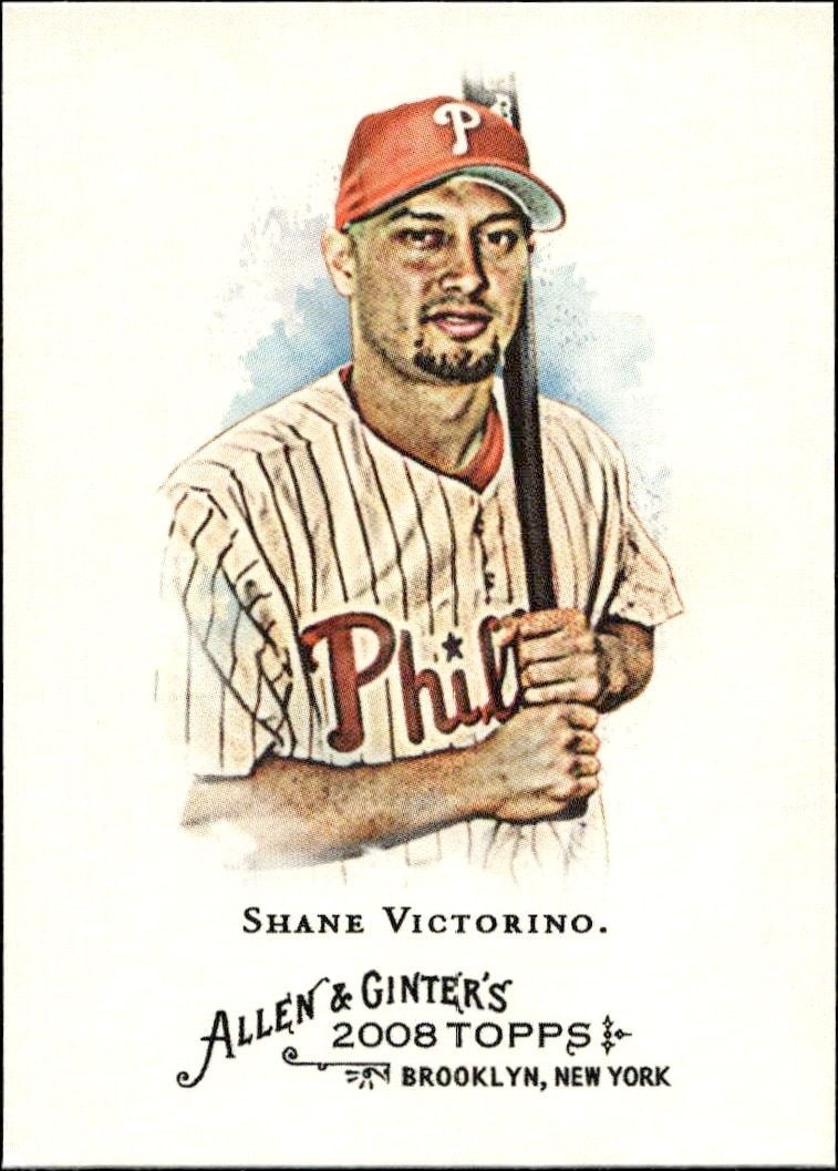 2008 Topps Allen & Ginter Shane Victorino #49 trading card