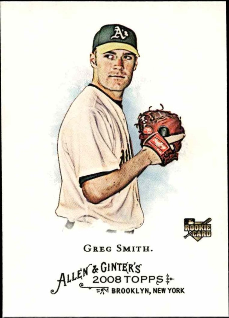 2008 Topps Allen & Ginter Greg Smith #298 trading card