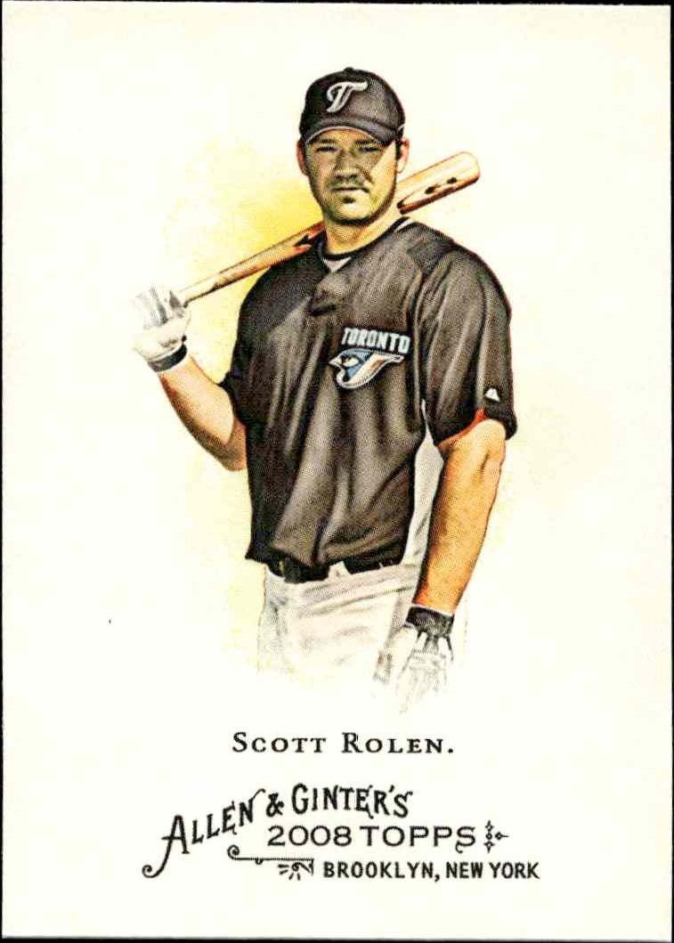 2008 Topps Allen & Ginter Scott Rolen #91 trading card