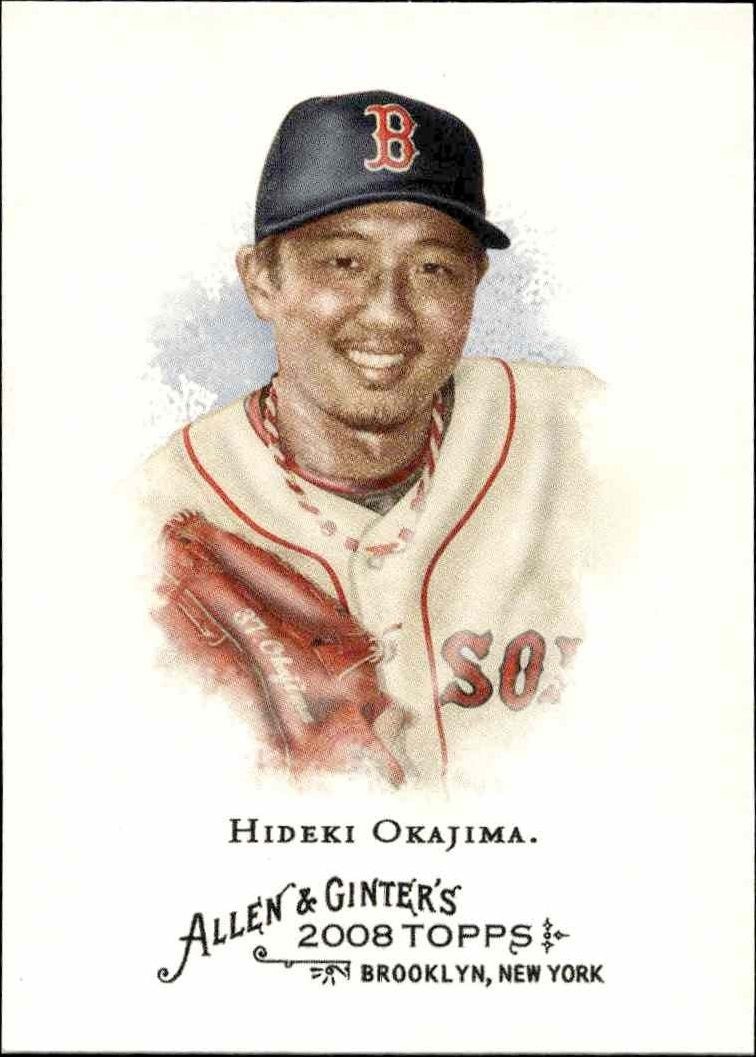 2008 Topps Allen & Ginter Hideki Okajima #296 trading card