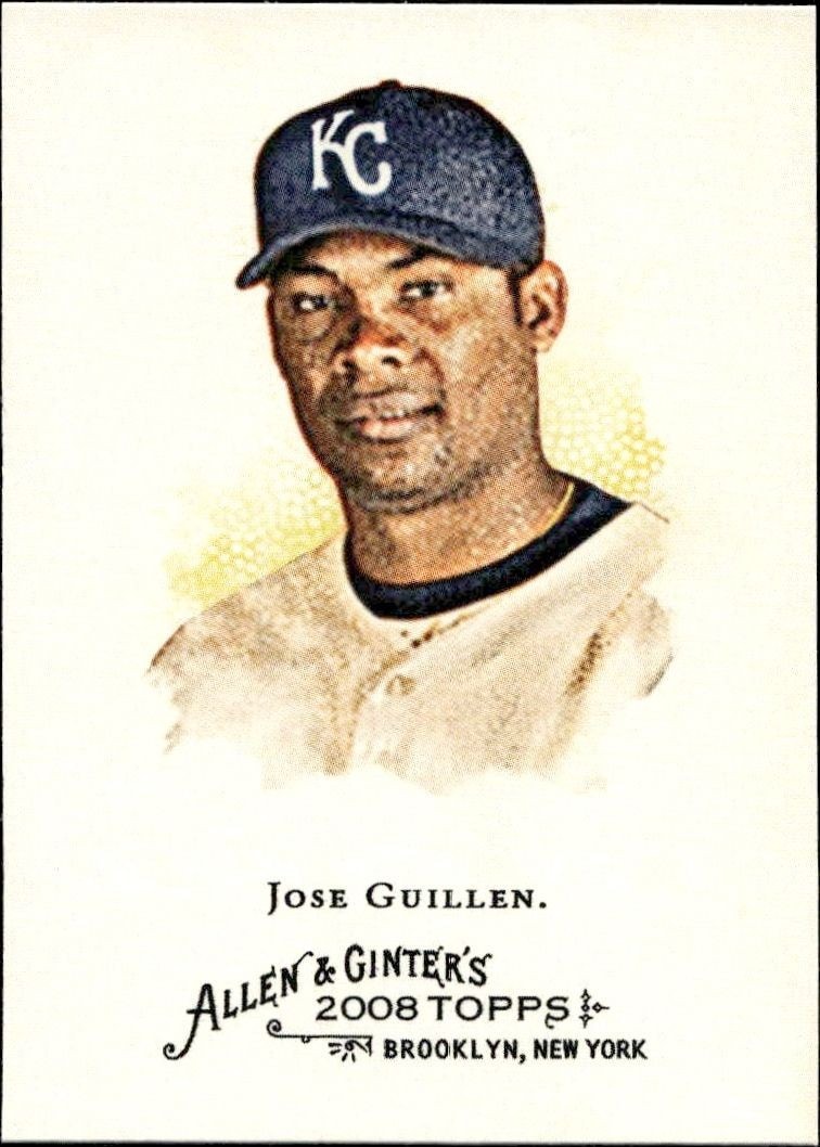 2008 Topps Allen & Ginter Jose Guillen #79 trading card