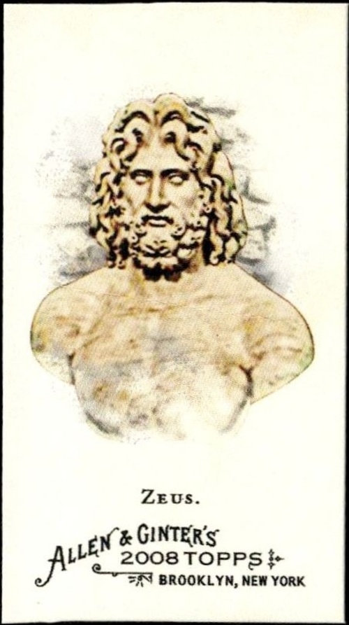 2008 Topps Allen & Ginter Zeus #A16 trading card